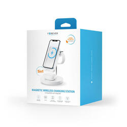 Power bank portable Forever MACS-100 5 en 1 magnétique