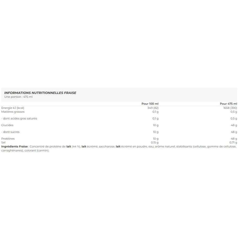 Bevande proteiche - Protein XL Shake - Fragola Confezione da 12 4/4