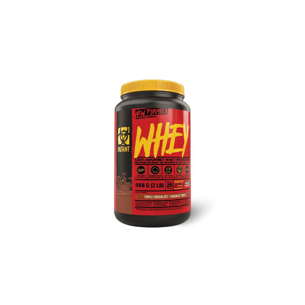 MUTANT Mutant Mutant Whey (2lbs) Triple Chocolate - Eiwitten - Wei-eiwit Mix