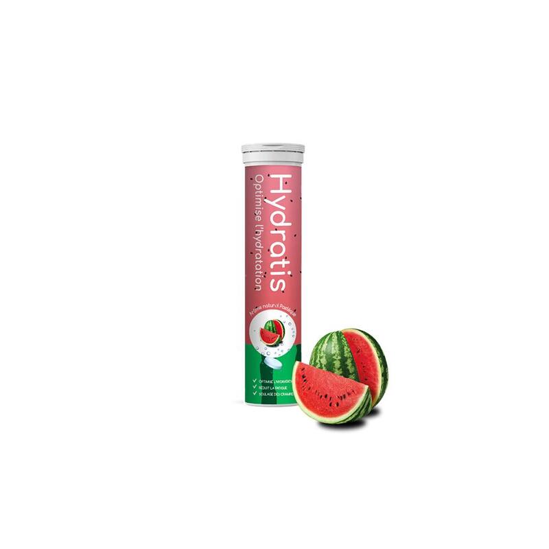 électrolytes Et Hydratation | Tube Hydratis (20 Tabs) | Pastèque