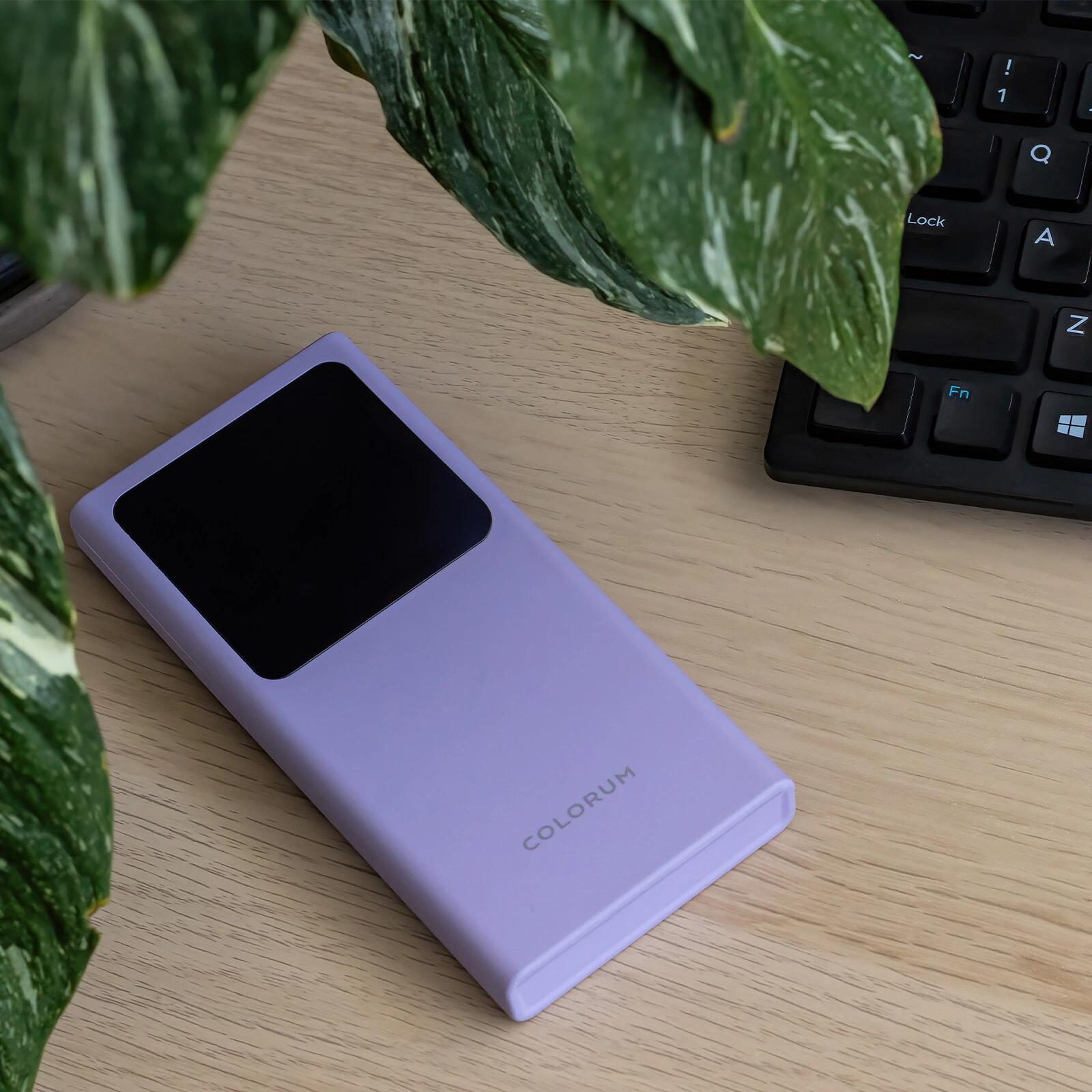 Draagbare powerbank Forever COLORUM 10 000 mAh CPB10 microUSB USB-C 2/4