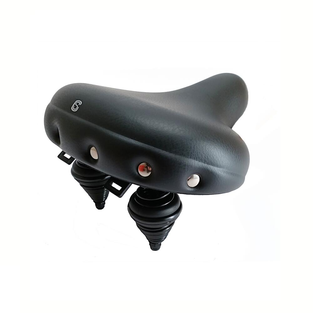 SELLE COMFORT Selle Comfort sella nera imitazione Drifter senza cinghia.