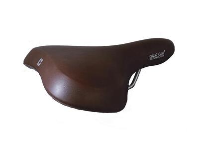Selle comfort pure fietszadel - bruin - met smart foam techniek