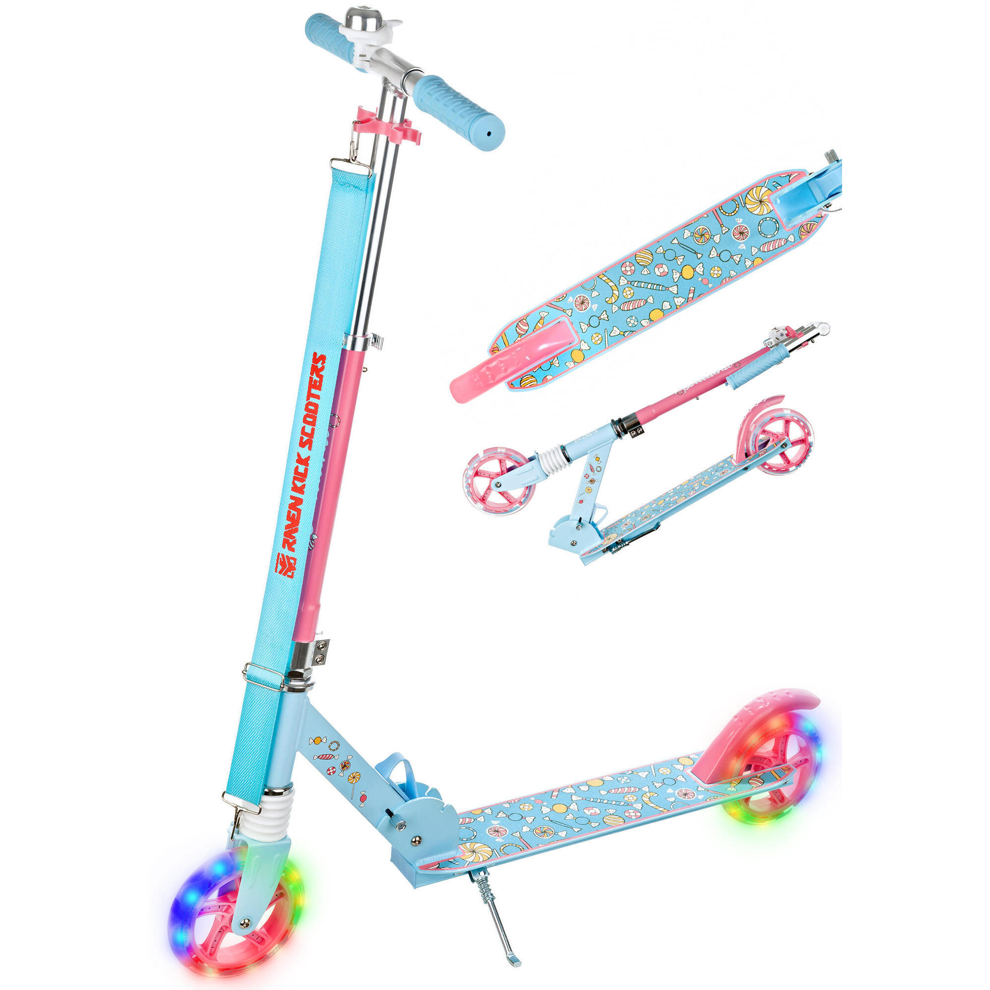 RAVEN Skládací koloběžka RAVEN Lilliana 145 mm LED