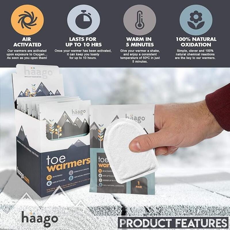 Ogrzewacz turystyczny Haago Toe Warmers