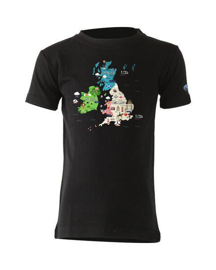 T-shirt in lana merino per bambini NORD