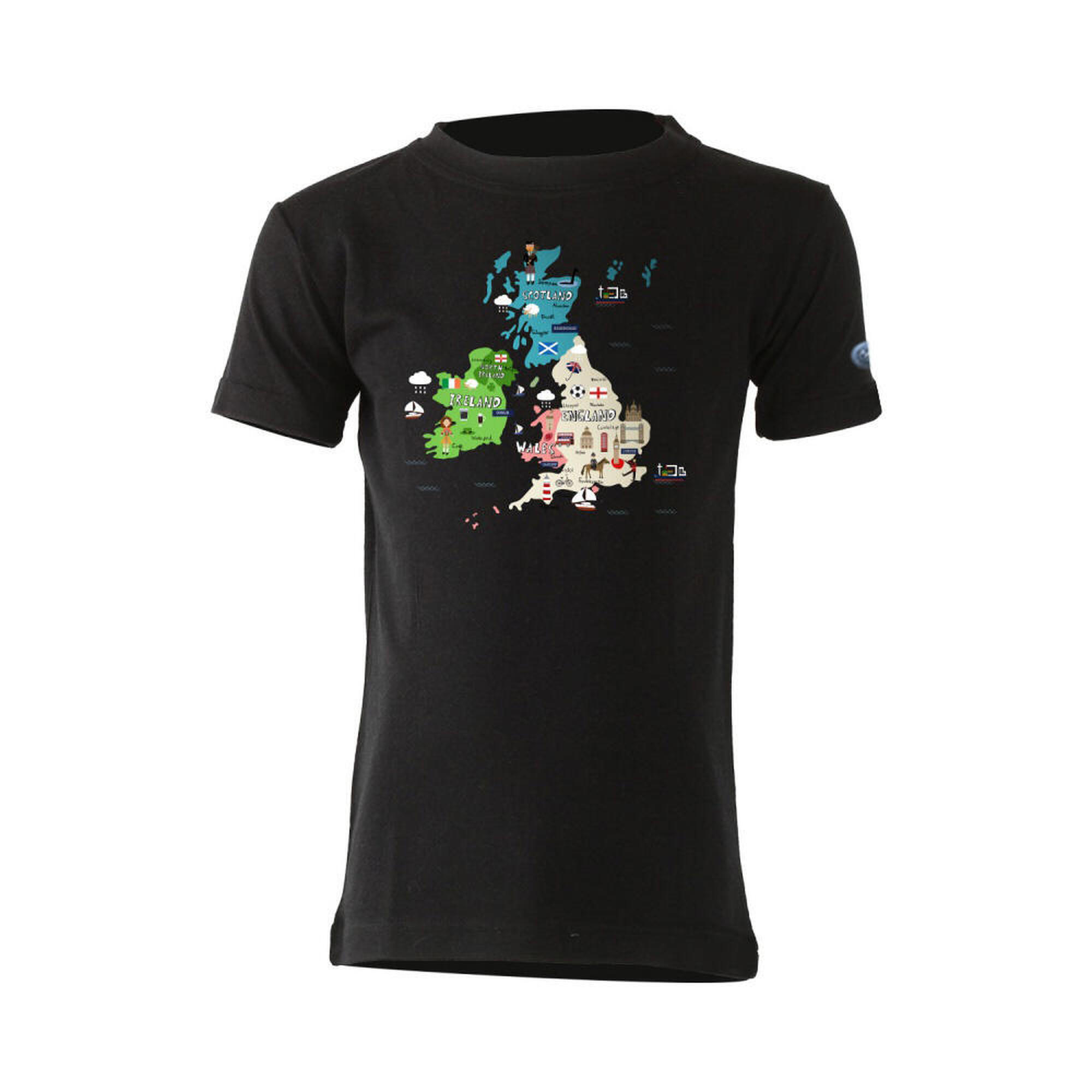 LASTING Dětské merino triko NORD