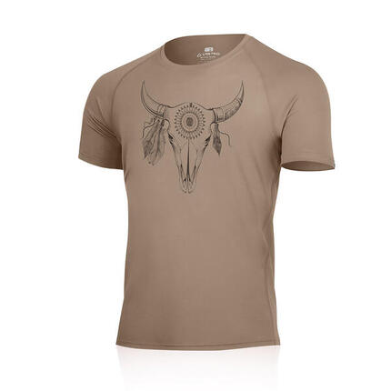 T-shirt homme en mérinos avec imprimé BULO