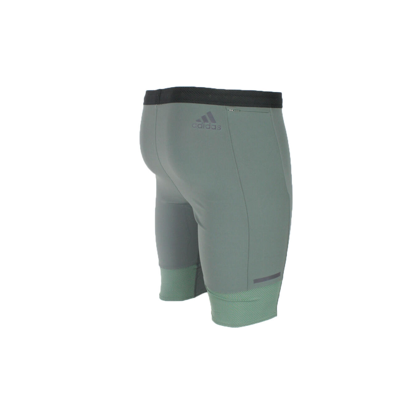 ADIDAS Hose Running Chill Short Tight in Grün