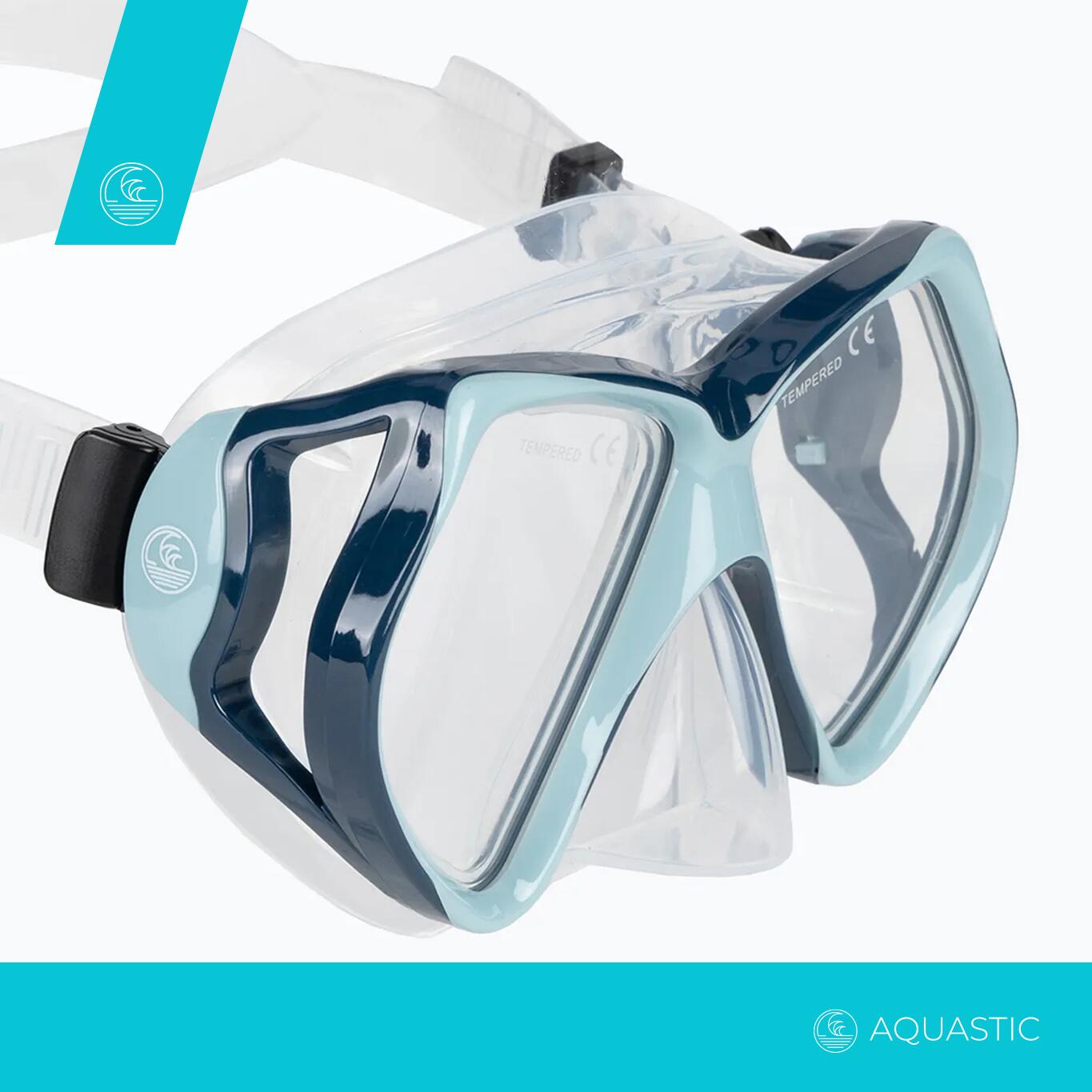 AQUASTIC Shoal snorkelset 2/7