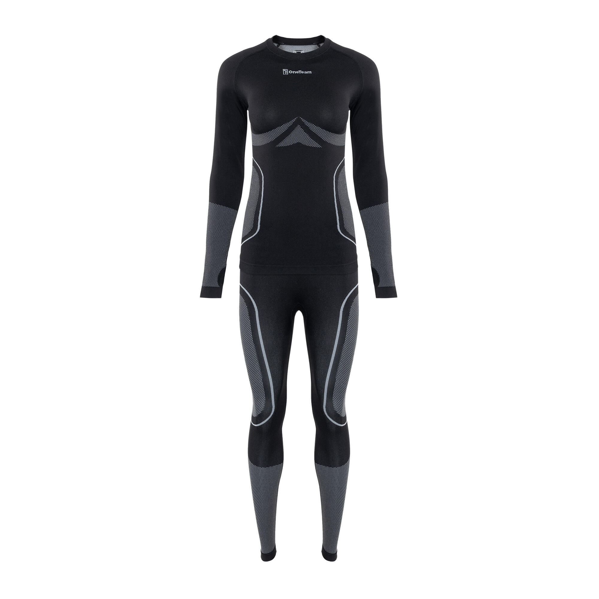 Un set di biancheria intima termoattiva da donna OneTeam Achill W Set 1/7