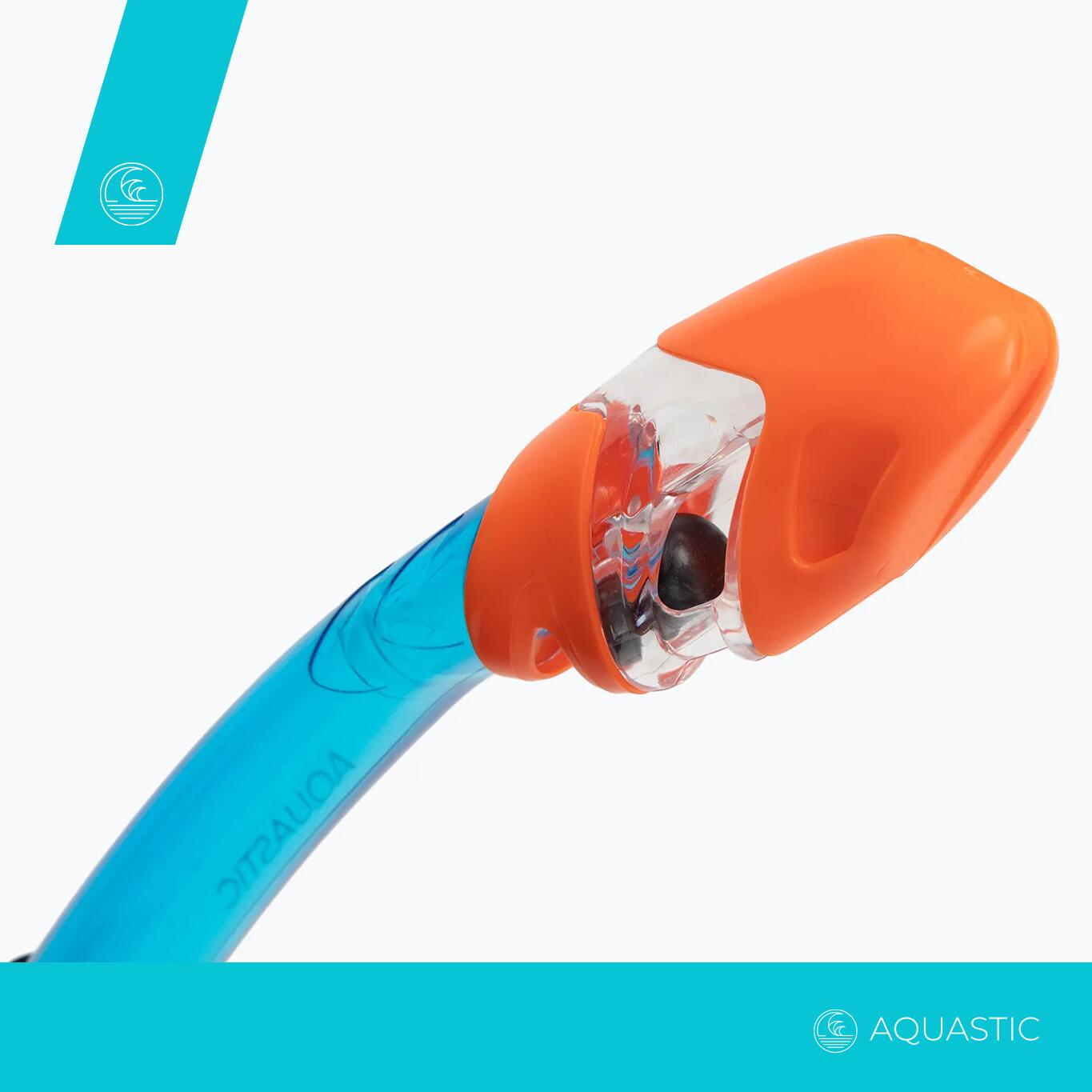 AQUASTIC Shelly kindersnorkelset 4/7