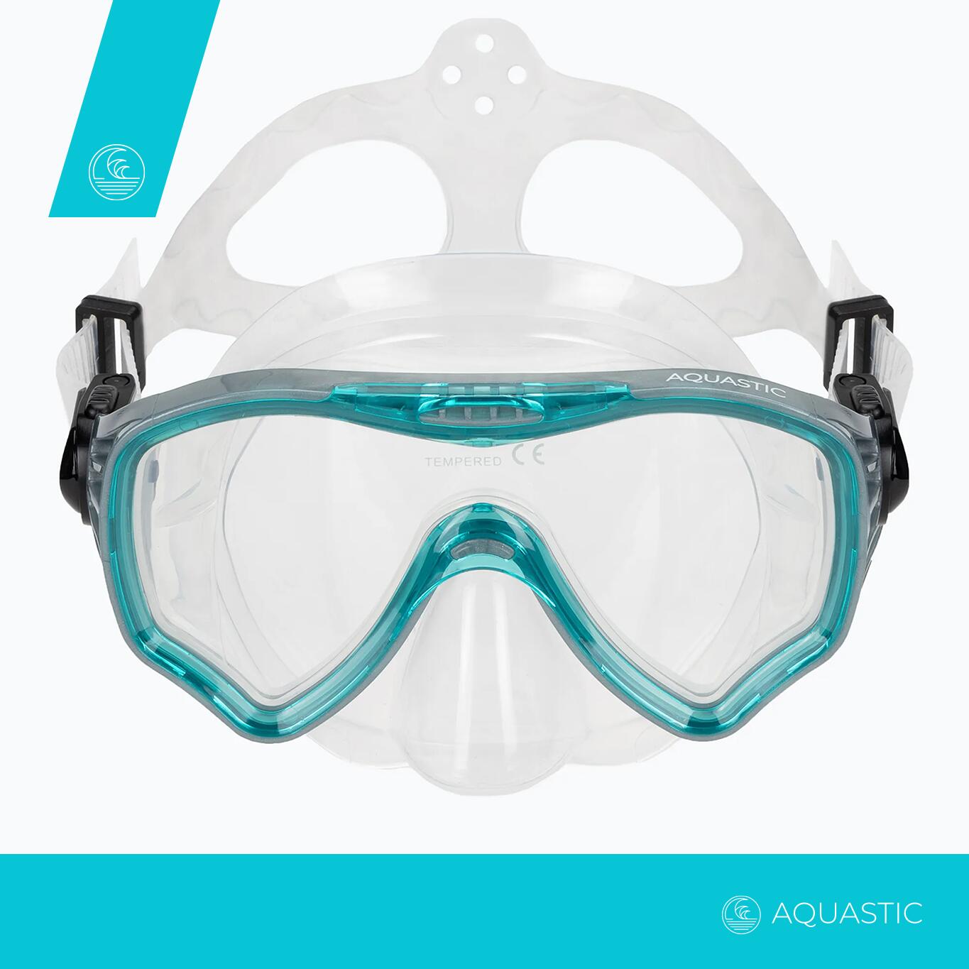 AQUASTIC Jetty snorkeling készlet 3/7