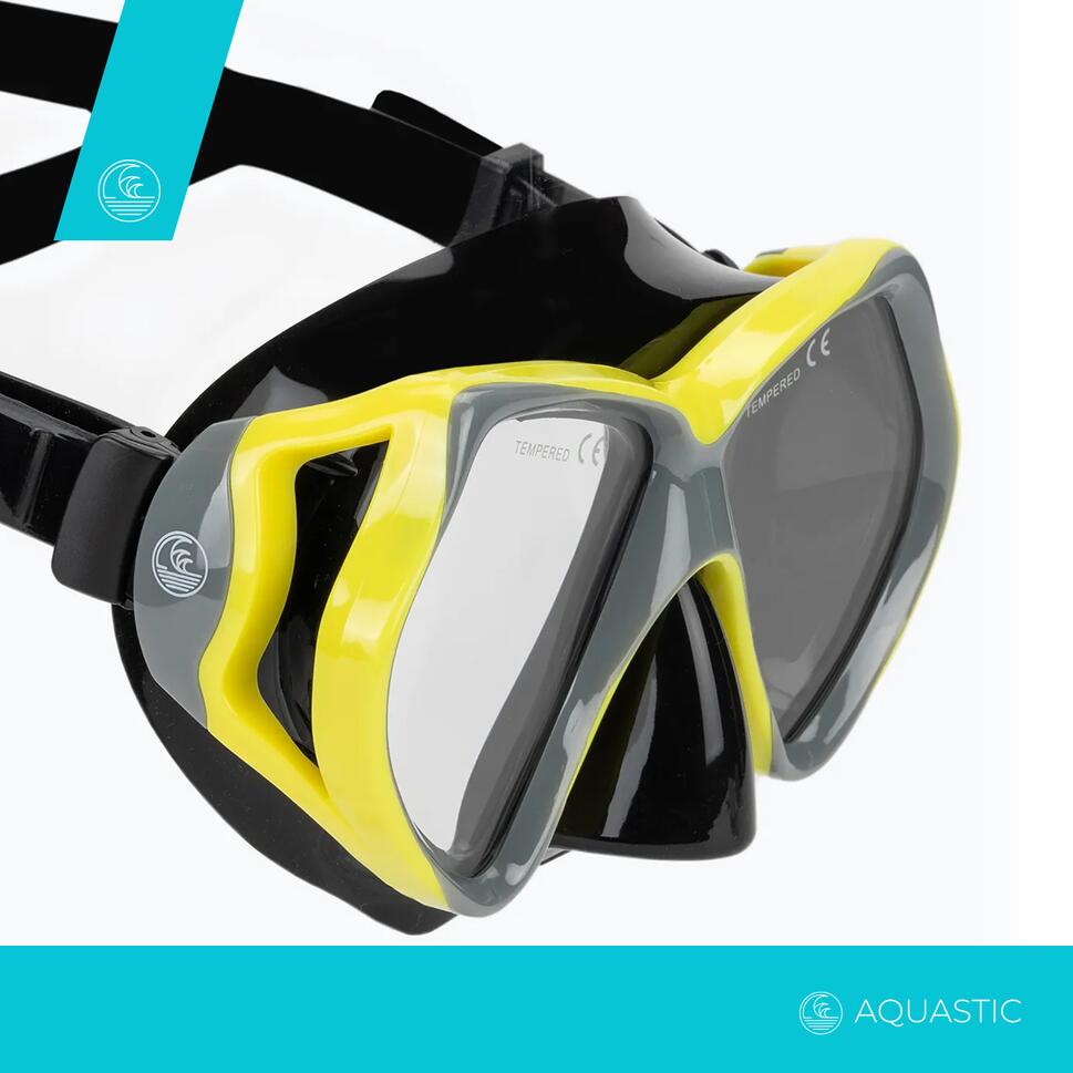 Zestaw do snorkelingu AQUASTIC Shoal