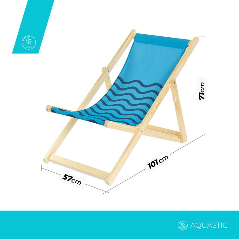 Espreguiçadeira de praia AQUASTIC Sunlito