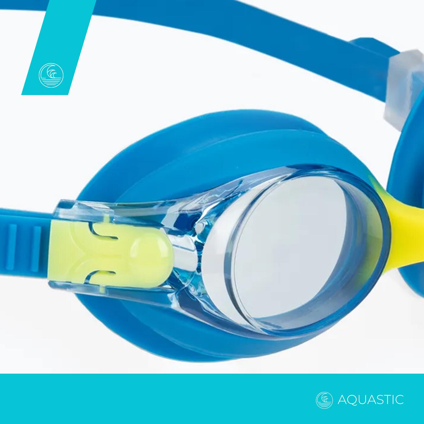 AQUASTIC Tunny occhialini da nuoto per bambini 5/7