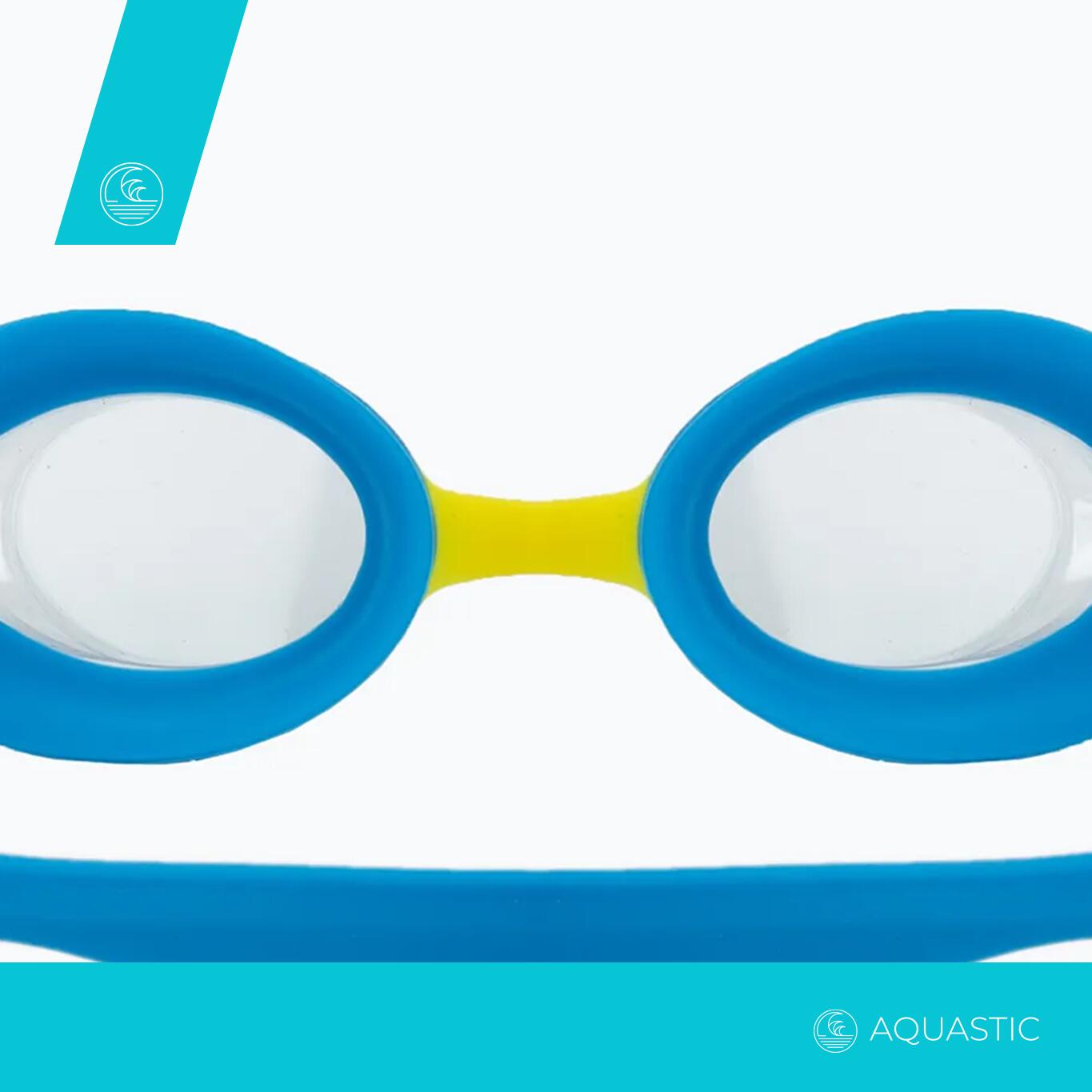 AQUASTIC Tunny occhialini da nuoto per bambini 4/7