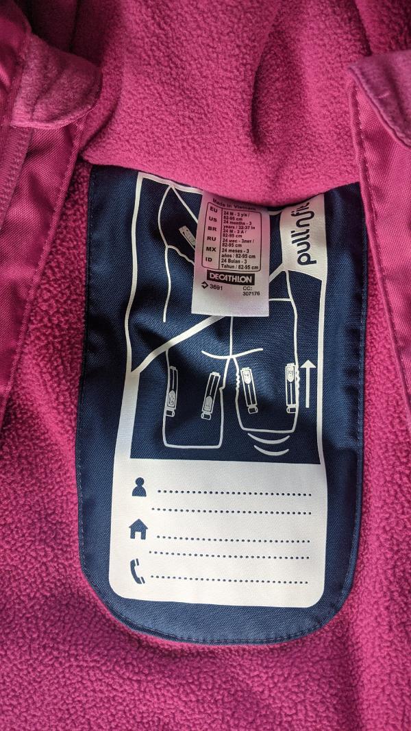 Entre Particuliers - Combinaison de ski chaude pour les tout-petits 500 3/5