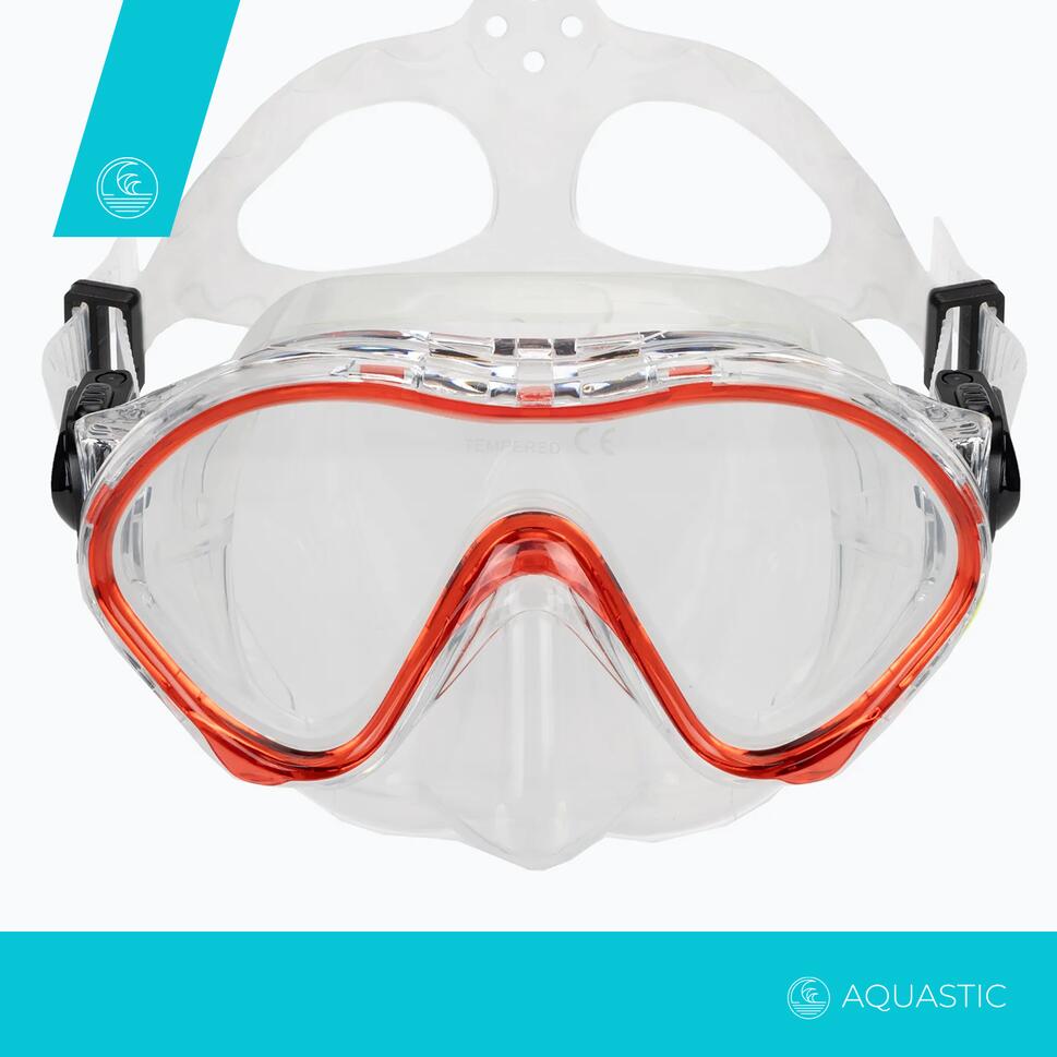 Zestaw do snorkelingu dziecięcy AQUASTIC Minke