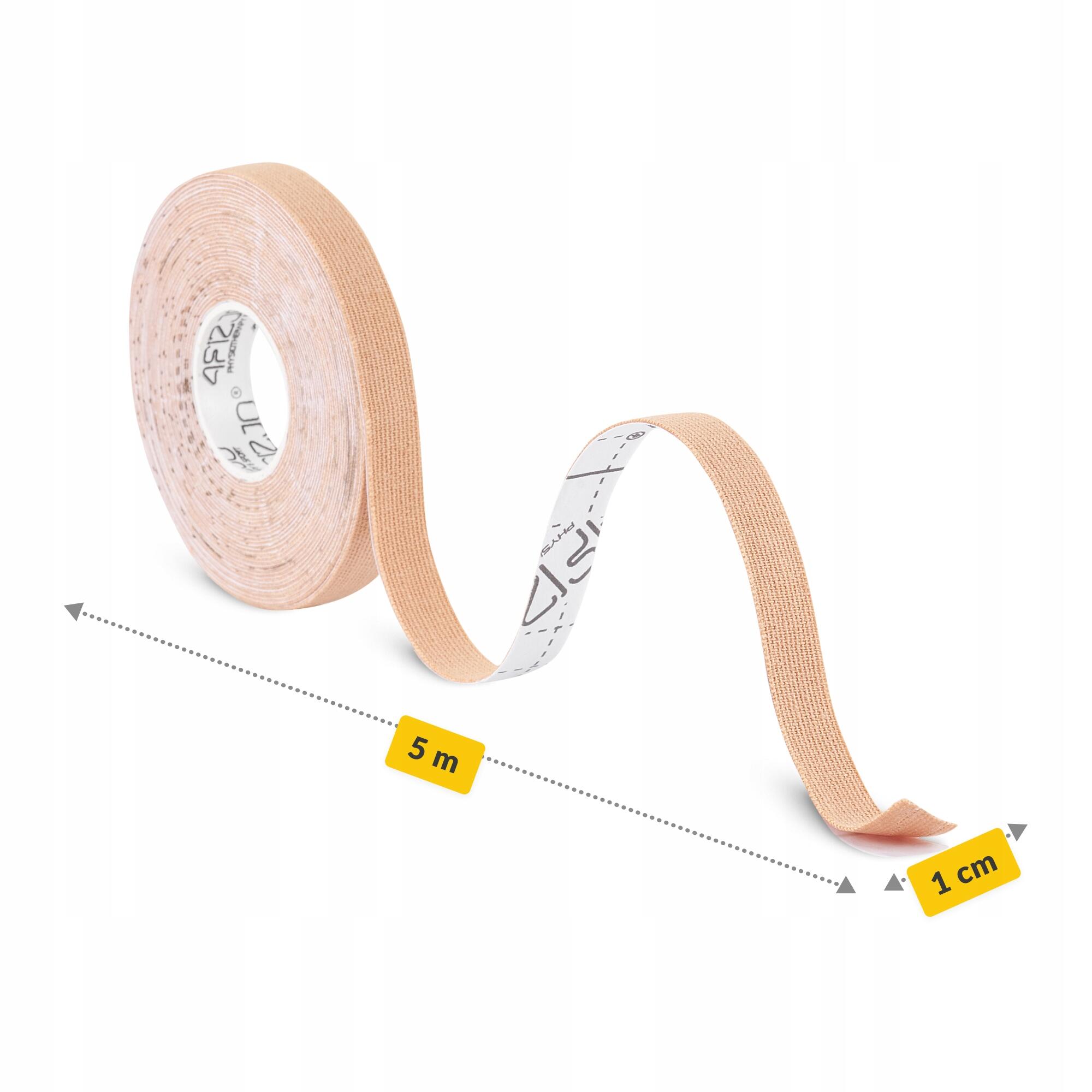 Kinesiologie Tape 1 cm x 5 m Physio Tape Wasserfest Elastisch 4FIZJO 4/7