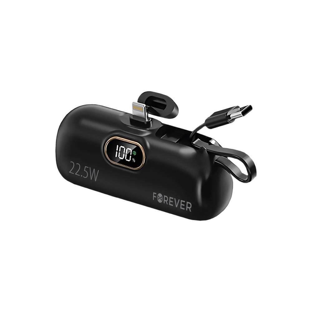 FOREVER Powerbank Forever Mini MTB-100 22,5 W 5000 mAh Lightning Tragbar