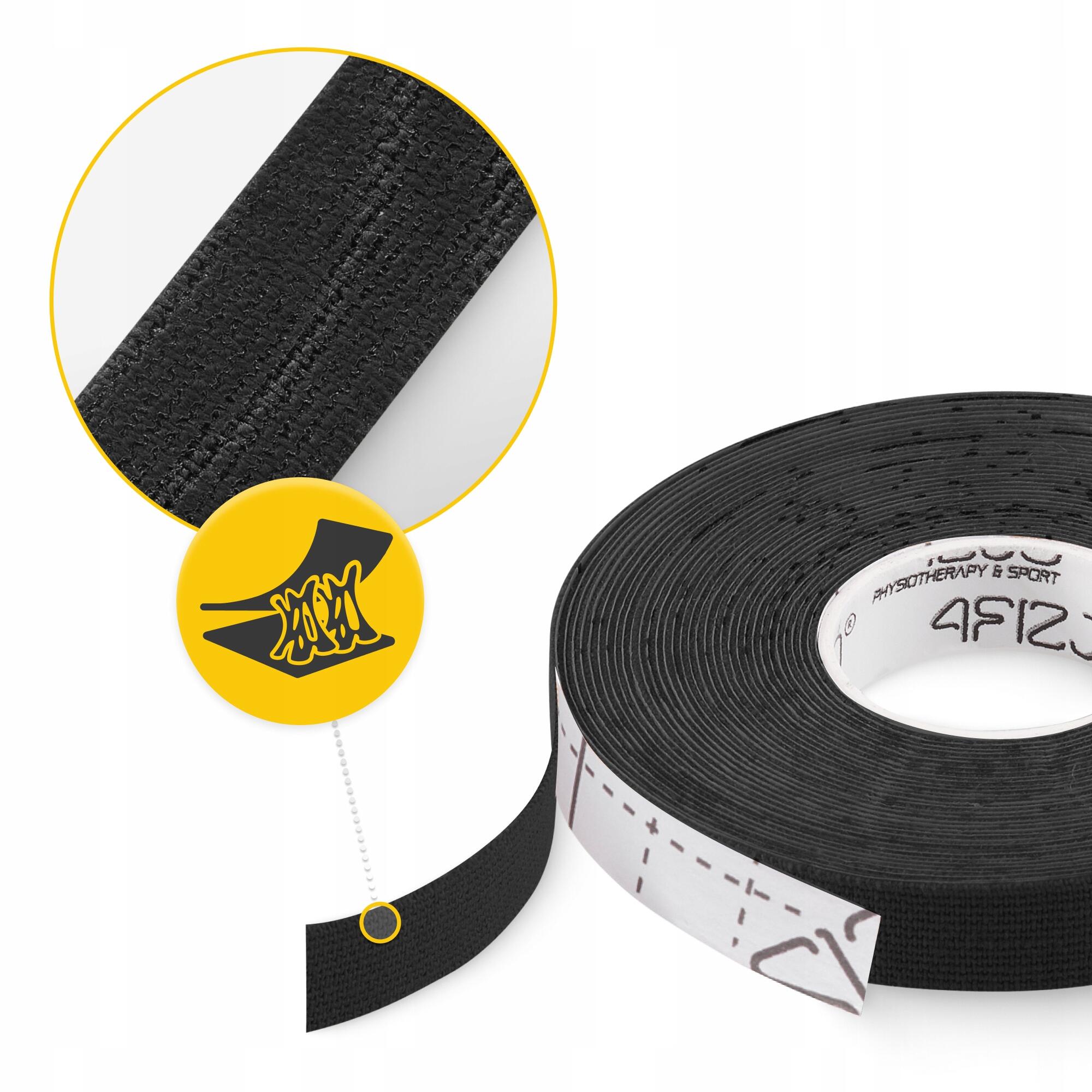 Kinesiologie Tape 1 cm x 5 m Physio Tape Wasserfest Elastisch 4FIZJO 5/7