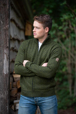 MGO Pine Cardigan - Warme Fleece-Jacke - Herren