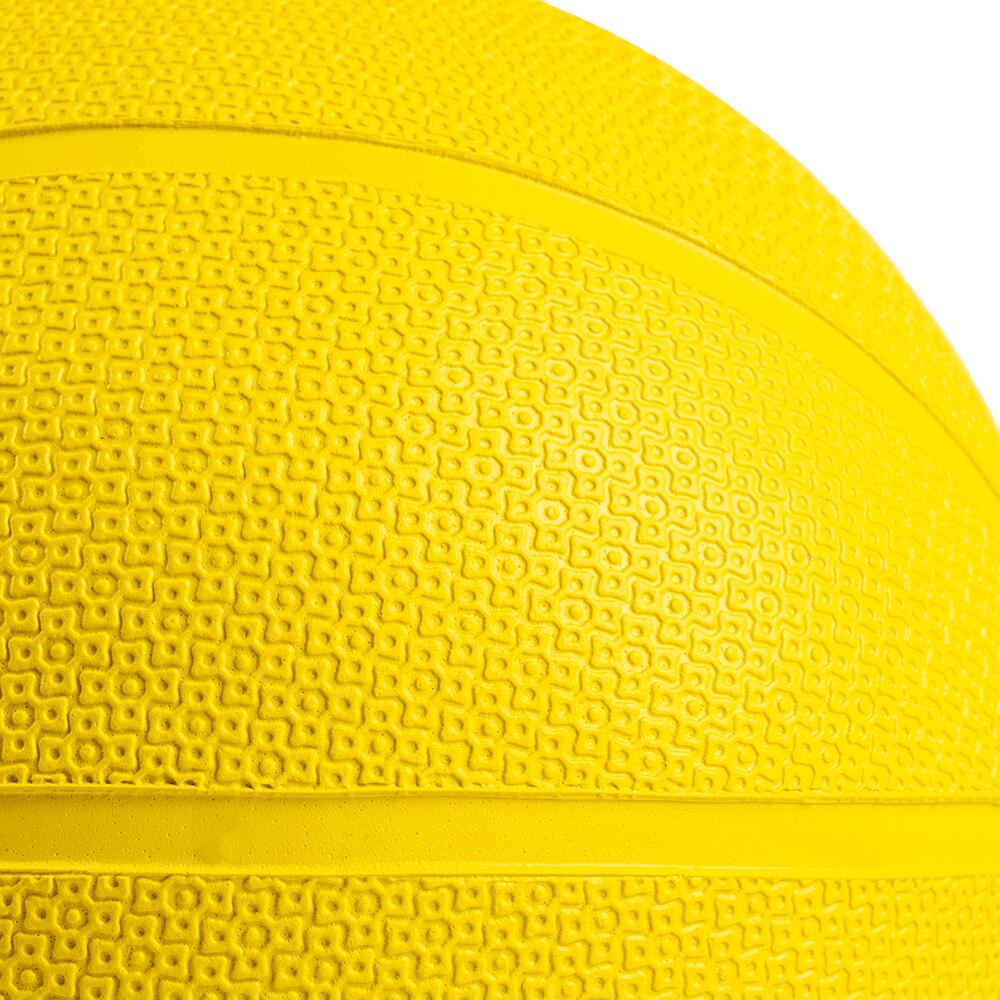 Palla Medica - Palle Mediche - Medicine Ball - Gomma - 1 KG - Giallo 3/7