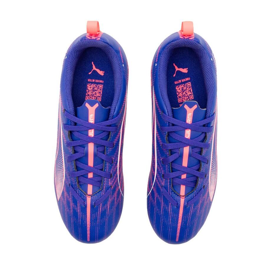 Botas Fútbol Niño Puma ULTRA PLAY MG Azul 4/5