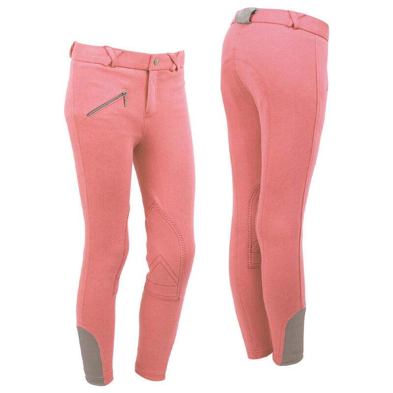 Pantalon d'équitation QHP Junior - Flamant Rose