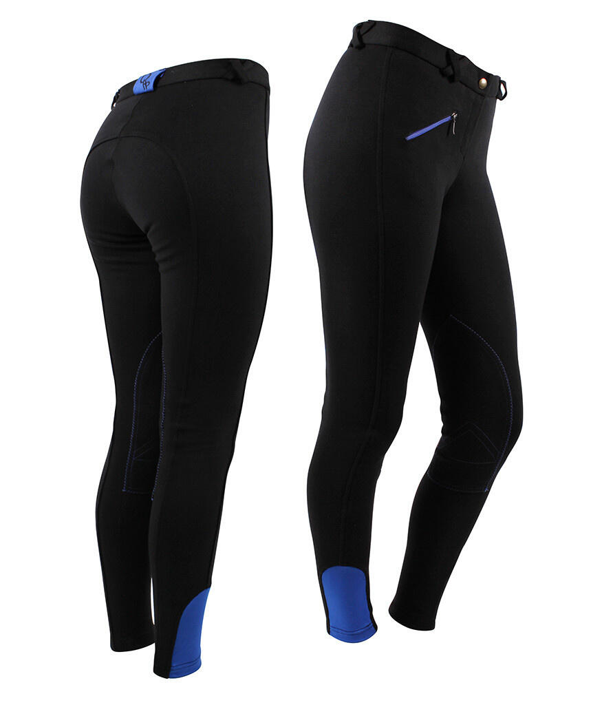 QHP QHP Rijbroek Adult - Zwart