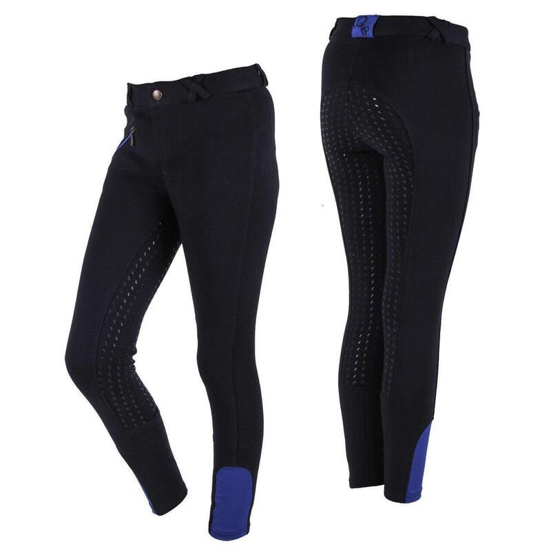 Pantalon équitation avec assise antidérapant enfant QHP