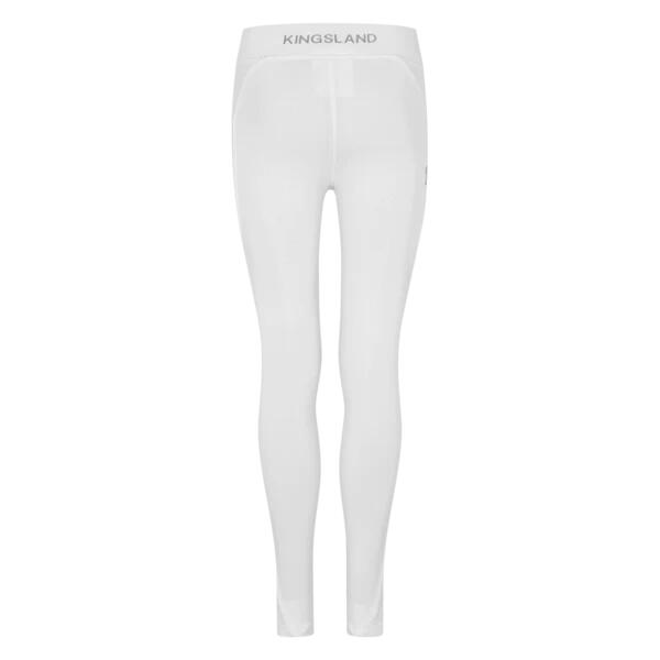 KLKEMMIE FULL GRIP REITTIGHTS WEISS JUNIOR 3/3