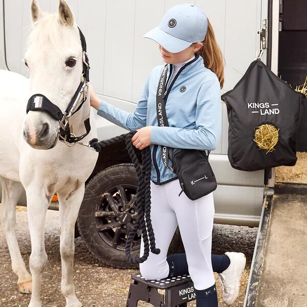 KLKEMMIE FULL GRIP REITTIGHTS WEISS JUNIOR 2/3