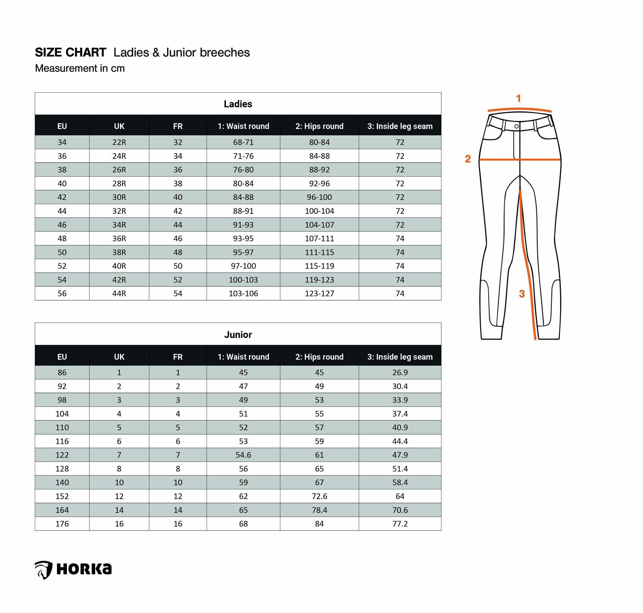 Pantalon d'équitation Enfant Annika - Marine 2/3