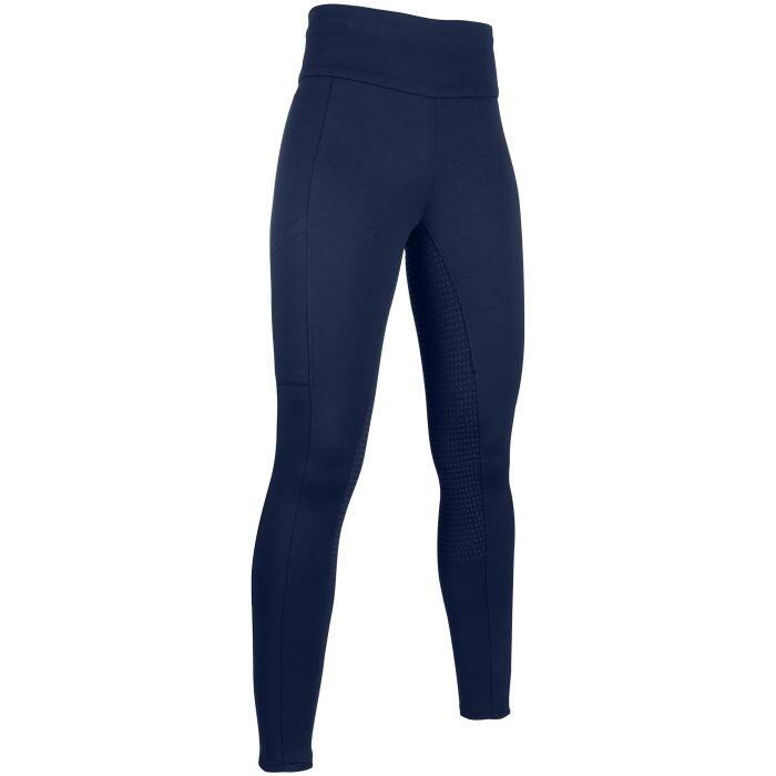 HKM Winter Riding Leggings Cozy - Marine