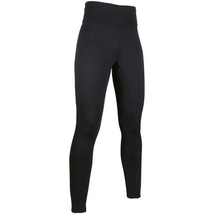 Legging équitation full grip fille HKM Cosy