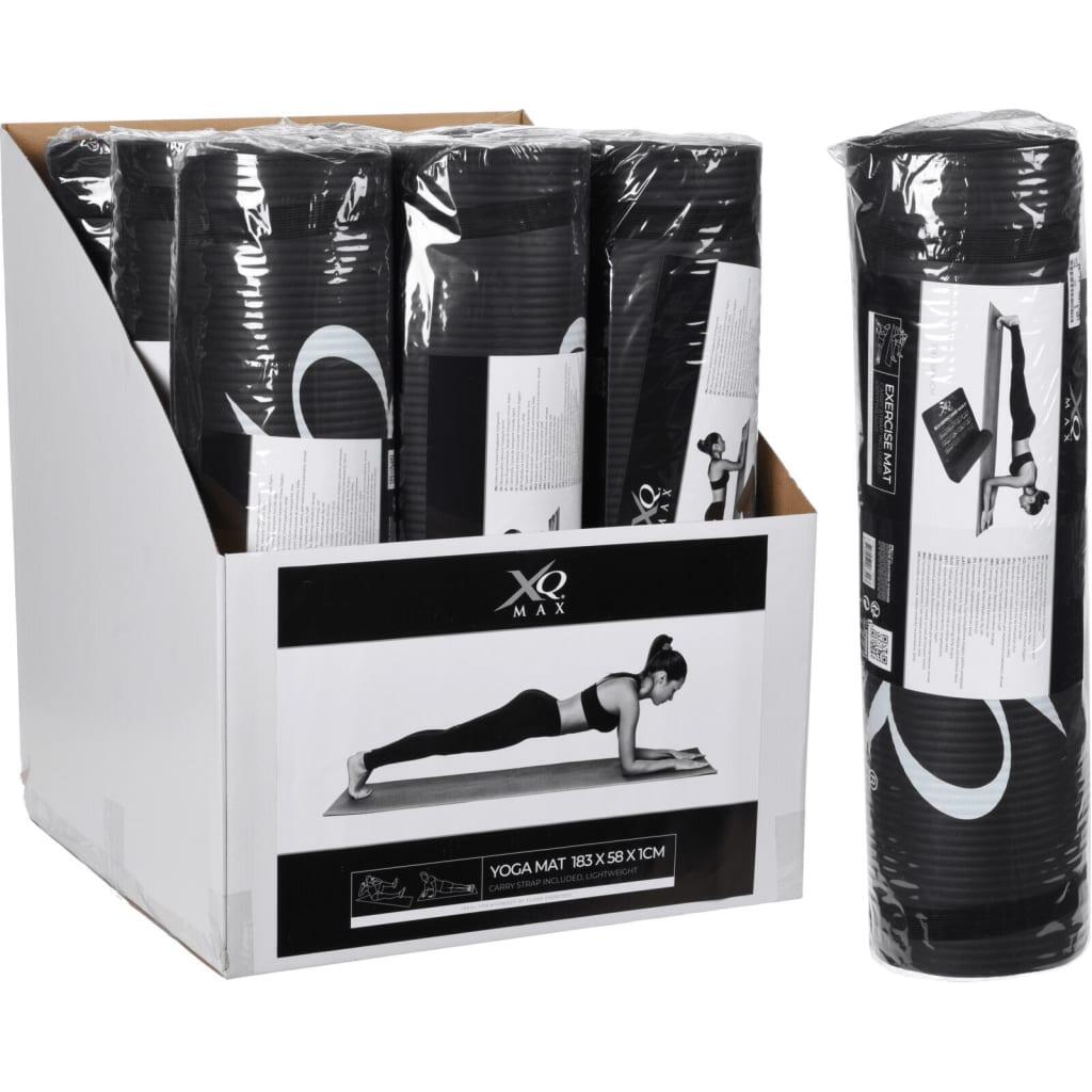Mata fitness Xqmax NBR 10mm, 183x58cm 3/7