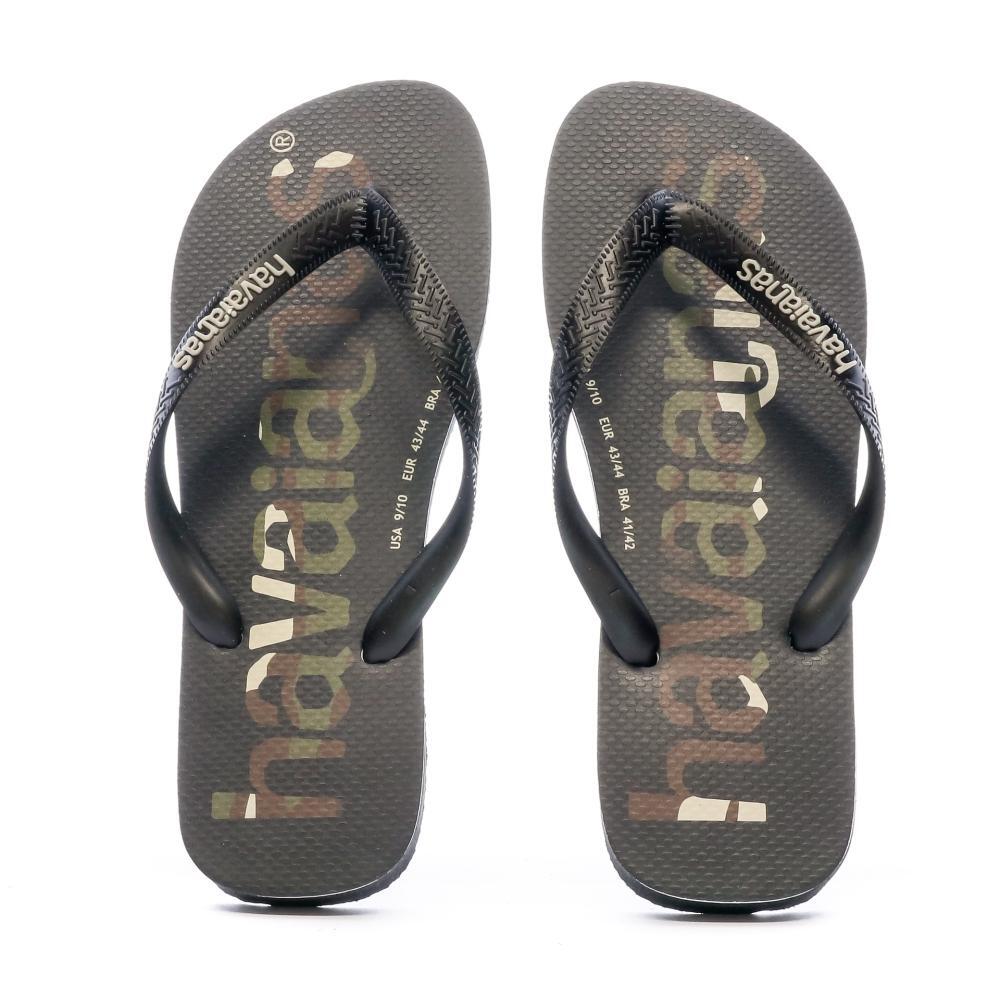 Chanclas Havaianas Logo Mania Negras para Hombre - Talla 47/48 3/3