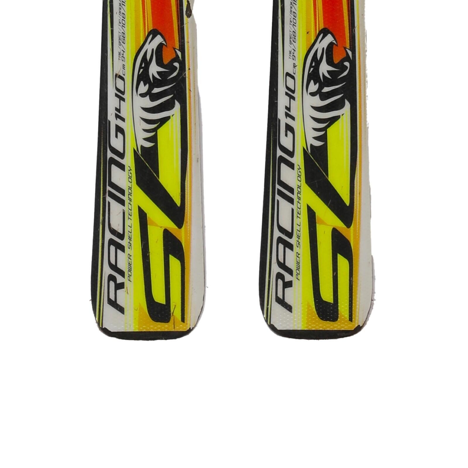 TWEEDEHANDS - Gebruikte Junior Völkl, Racetiger Sl Ski + Bindingen - JUIST 4/4