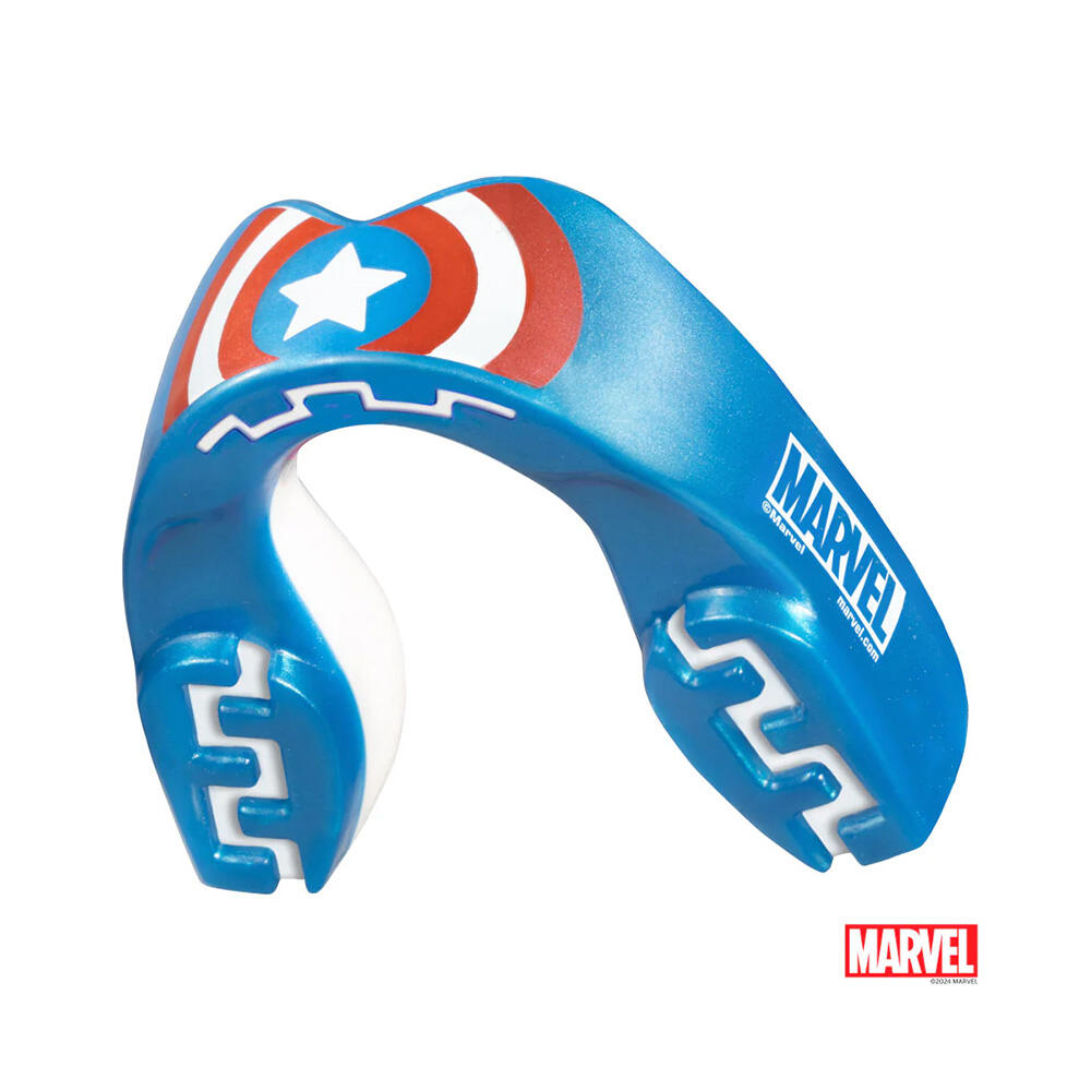 Protetor Bucal Marvel Para Adultos Safejawz Captain America