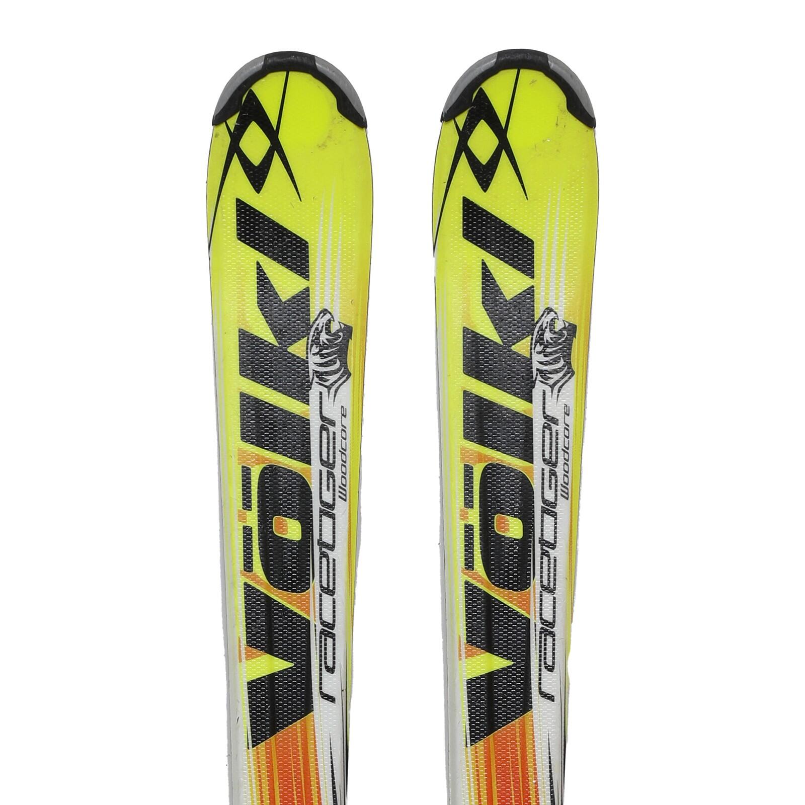 TWEEDEHANDS - Gebruikte Junior Völkl, Racetiger Sl Ski + Bindingen - JUIST 1/4
