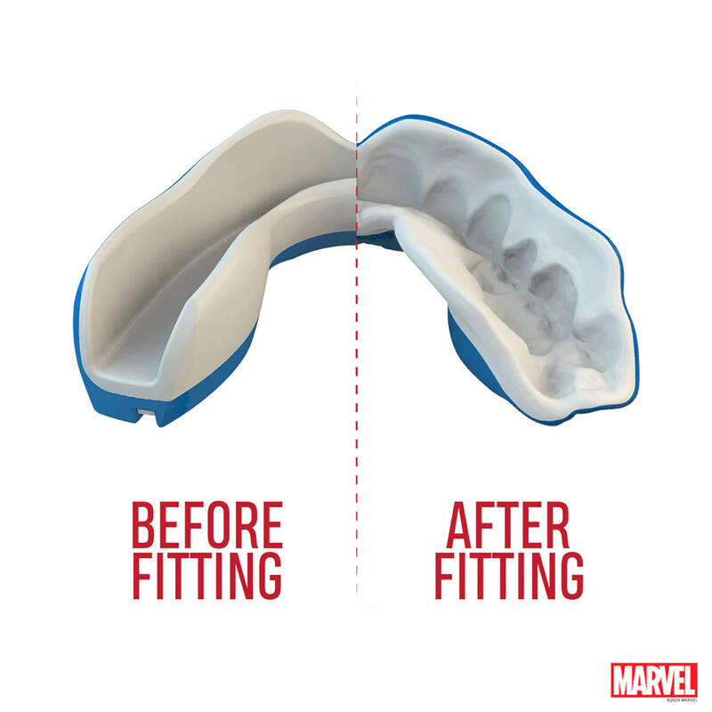 Protège Dents Marvel Pour Adulte Safejawz Captain America