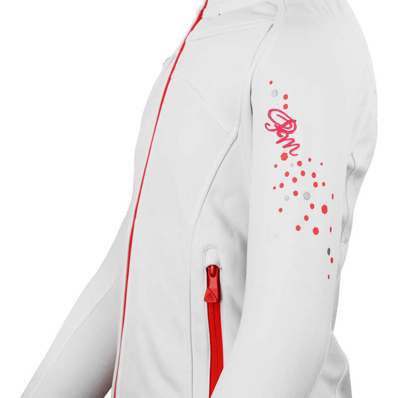 Seconde vie - Veste polar shell fille Peak Mountain Gaclimate
