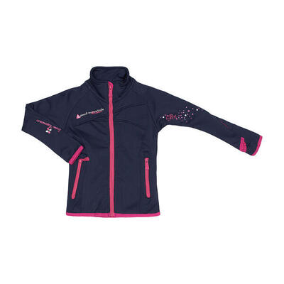 Fleece jack voor meisjes peak mountain gaclimate