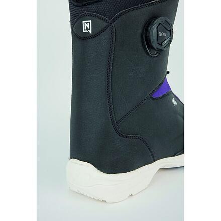 Bottes de snowboard NITRO Scala BOA Noir Violet 6/7