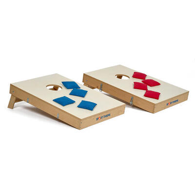 Cornhole-Set Turnier Wurfsäckchen Kunststoff Wurfspiele