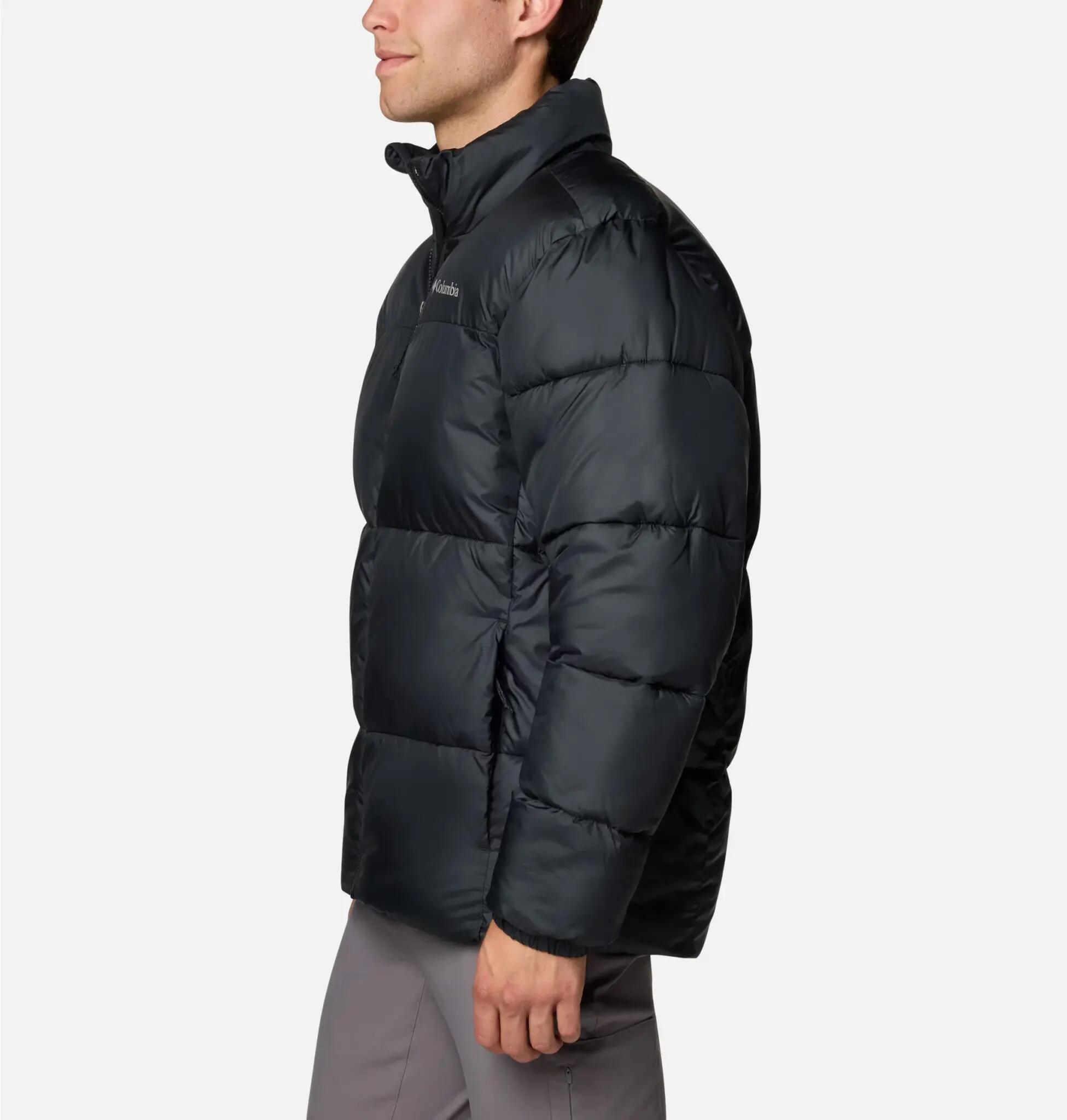 Veste Columbia Puffect 2 Homme Noir - Matelassée Capuche - NEUF Avec étiquettes
