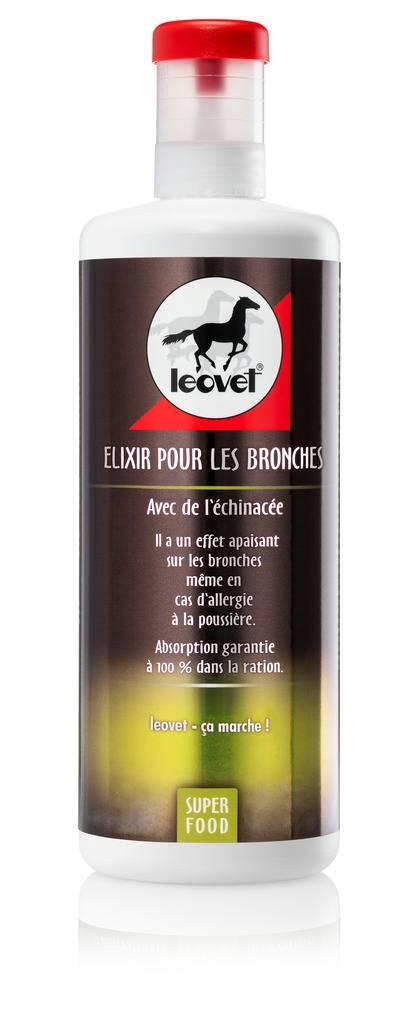 Complément alimentaire liquide sirop Elixir Bronches - LEOVET 2/7