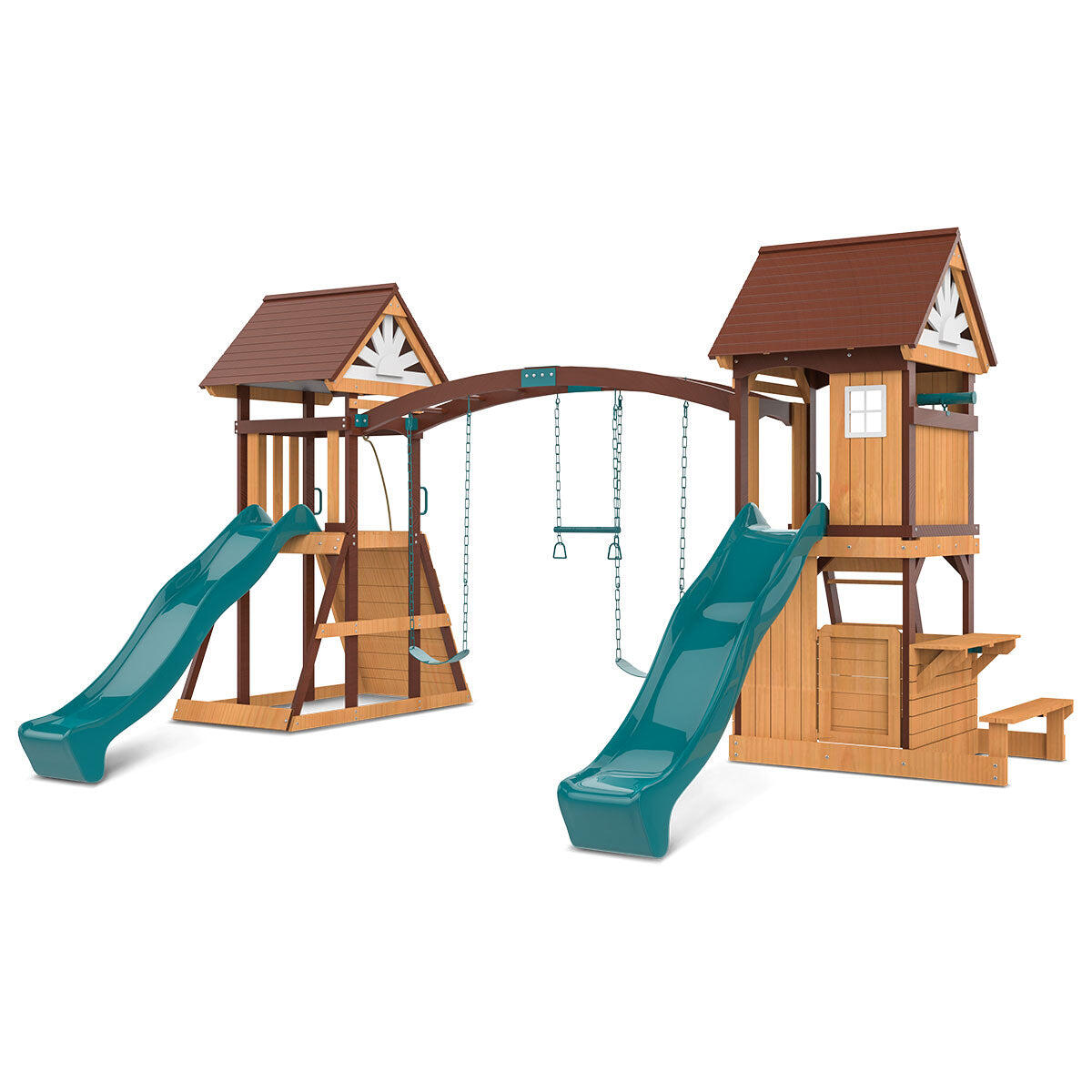 Lifespan Kids Armadale Play Centre Set with 2 x 2.2m Slides